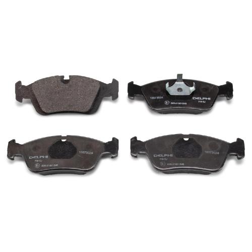 DELPHI Bremsscheiben + Bremsbeläge + Sensor BMW 3er E46 316-323i 318/320d Z4 E85 vorne Bild DELPHI Bremsscheiben + Bremsbeläge + Sensor BMW 3er E46 316-323i 318/320d Z4 E85 vorne