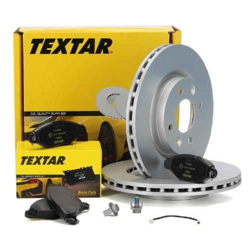 TEXTAR Bremsbelagsatz, Scheibenbremse 2198003 + Bremsscheibe 92292103 Bild TEXTAR Bremsbelagsatz, Scheibenbremse 2198003 + Bremsscheibe 92292103