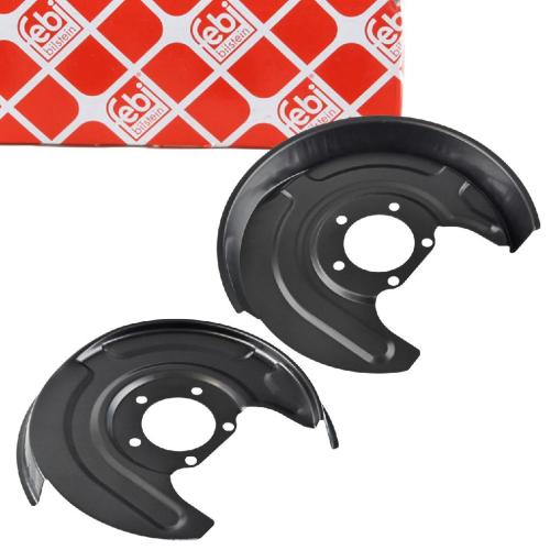 FEBI BILSTEIN Spritzblech, Bremsscheibe 171552 + Spritzblech, Bremsscheibe 171553 Bild FEBI BILSTEIN Spritzblech, Bremsscheibe 171552 + Spritzblech, Bremsscheibe 171553