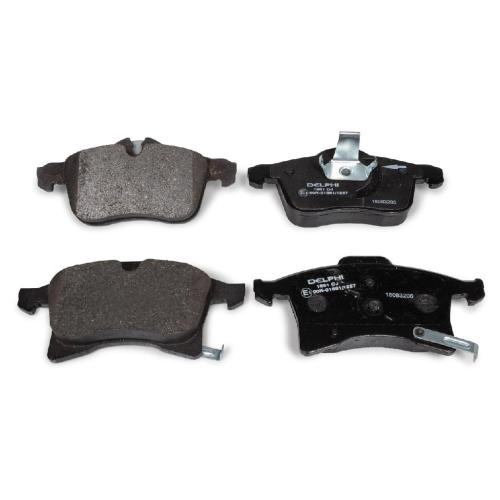 DELPHI Bremsscheibe BG3405 + Bremsbelagsatz, Scheibenbremse LP1861 Bild DELPHI Bremsscheibe BG3405 + Bremsbelagsatz, Scheibenbremse LP1861