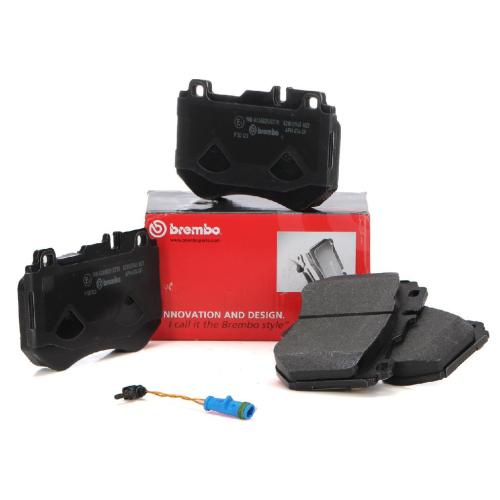 BREMBO P50123 Bremsbeläge + Wako MERCEDES C-Klasse W205 C205 A205 S205 vorne Bild BREMBO P50123 Bremsbeläge + Wako MERCEDES C-Klasse W205 C205 A205 S205 vorne
