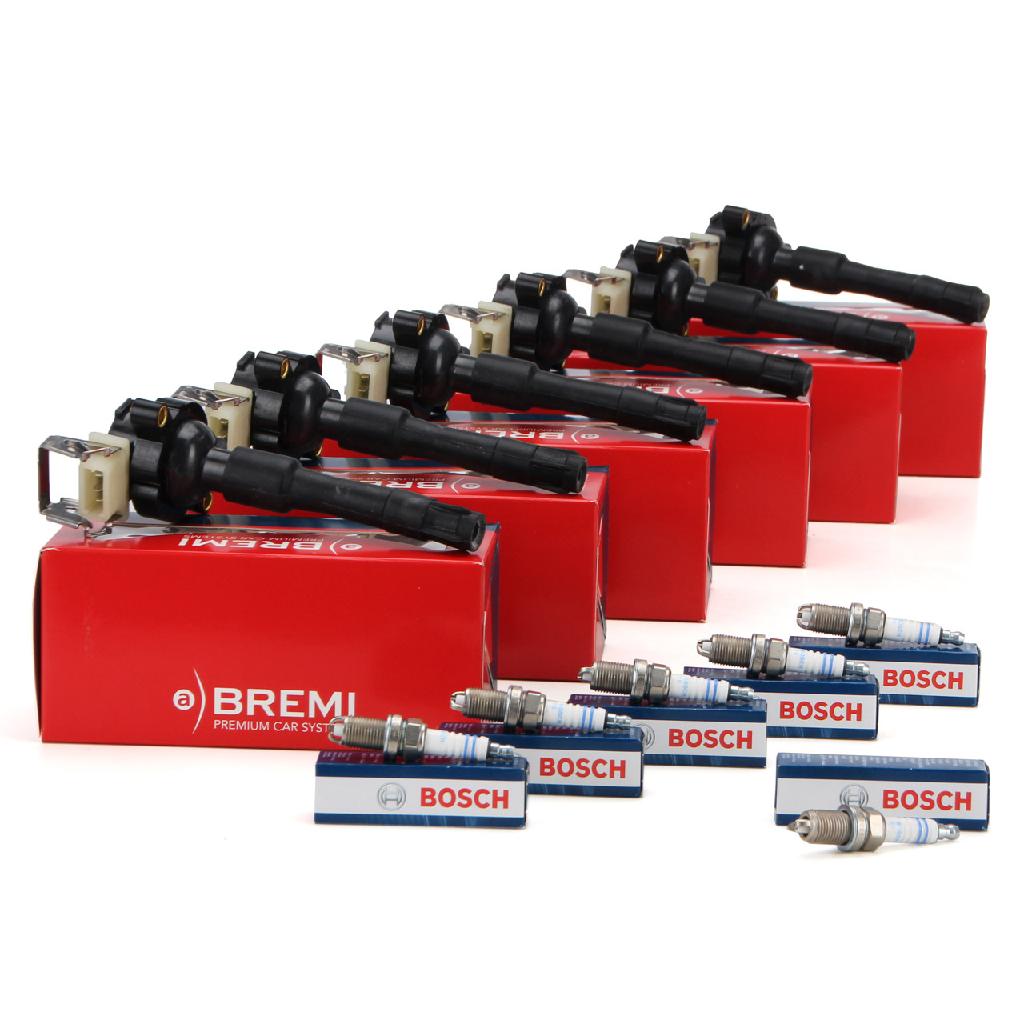 BREMI Zündspule 11860T BOSCH Zündkerze 0 242 235 668