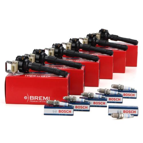 BREMI Zündspule 11860T BOSCH Zündkerze 0 242 235 668 Bild BREMI Zündspule 11860T BOSCH Zündkerze 0 242 235 668