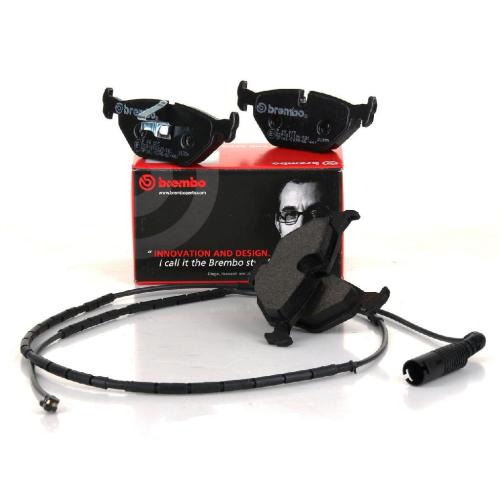 BREMBO P06025 Bremsbeläge + Wako BMW 3er E46 316-328i 318d 320d hinten Bild BREMBO P06025 Bremsbeläge + Wako BMW 3er E46 316-328i 318d 320d hinten