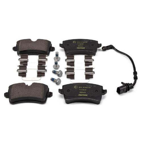 TEXTAR 2521413 Bremsbeläge + Warnkontaktkabel PORSCHE Macan (95B) hinten Bild TEXTAR 2521413 Bremsbeläge + Warnkontaktkabel PORSCHE Macan (95B) hinten