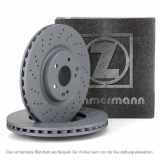 ZIMMERMANN Bremsscheibe 460.1561.20 + Bremsscheibe 460.1560.20