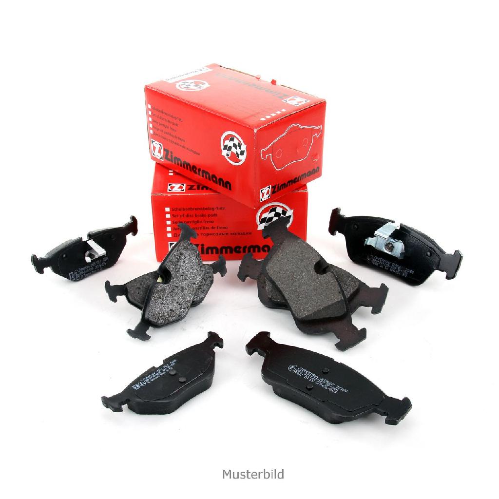 ZIMMERMANN Bremsbelagsatz, Scheibenbremse 24137.168.1 + Bremsbelagsatz, Scheibenbremse 23723.180.1
