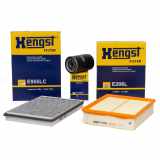 HENGST FILTER Filter, Innenraumluft E955LC + Ölfilter H14W27 + Luftfilter E206L