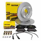 TEXTAR Bremsscheiben + Bremsbeläge FORD Tourneo / Transit Custom hinten