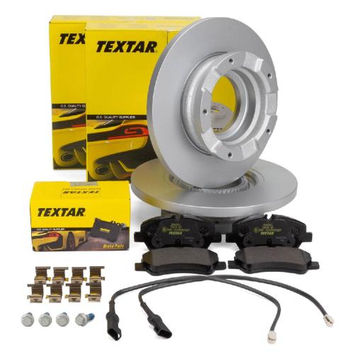TEXTAR Bremsscheiben + Bremsbeläge FORD Tourneo / Transit Custom hinten Bild TEXTAR Bremsscheiben + Bremsbeläge FORD Tourneo / Transit Custom hinten