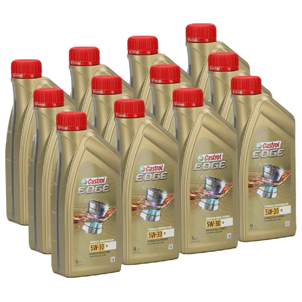 12L 12 Liter CASTROL Edge Motoröl ÖL 5W30 M BMW Longlife-04 MB 229.31/51/52 Bild 12L 12 Liter CASTROL Edge Motoröl ÖL 5W30 M BMW Longlife-04 MB 229.31/51/52