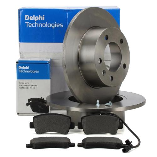 DELPHI Bremsbelagsatz, Scheibenbremse LP2191 + Bremsscheibe BG4320 Bild DELPHI Bremsbelagsatz, Scheibenbremse LP2191 + Bremsscheibe BG4320