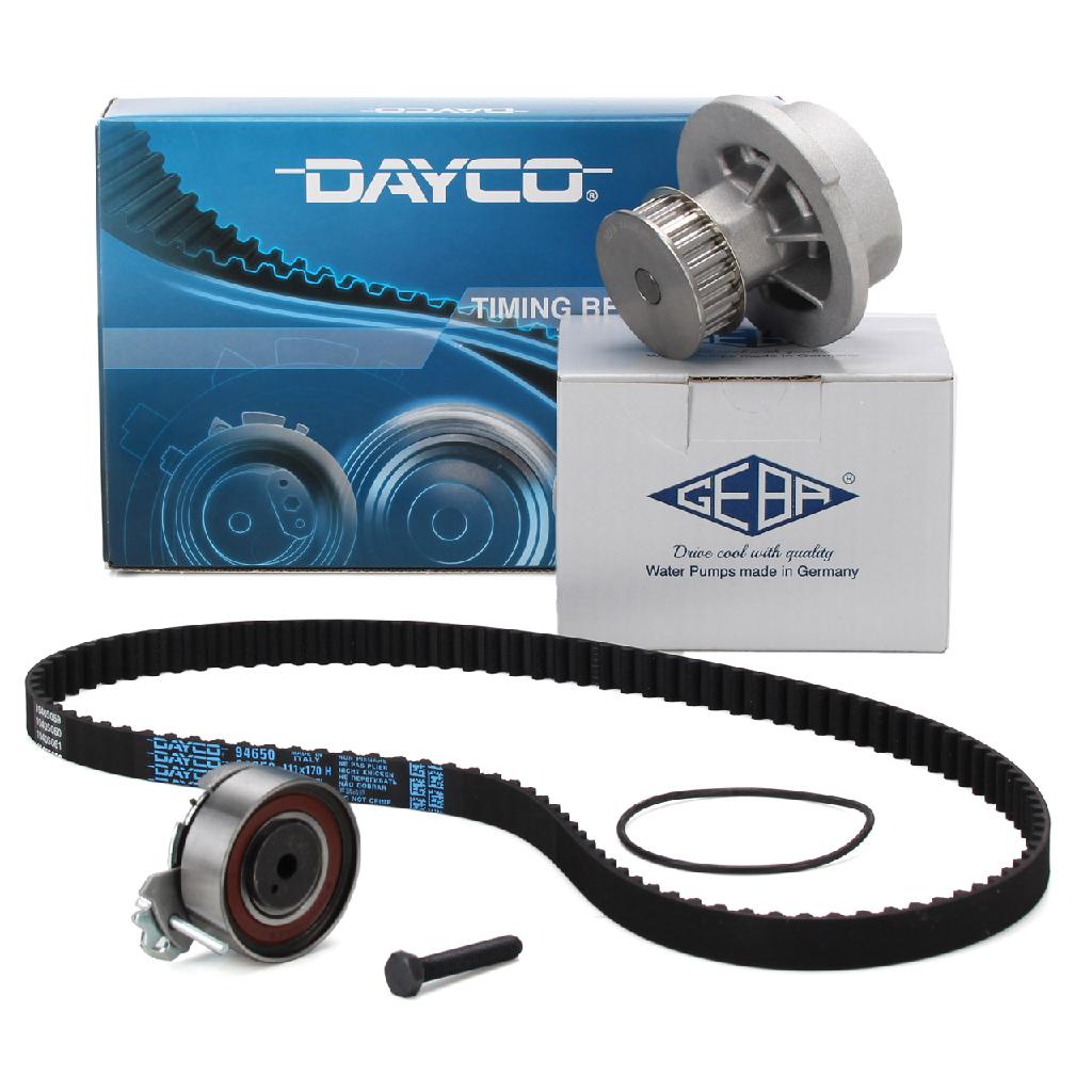 DAYCO Zahnriemensatz KTB221 GEBA Wasserpumpe, Motorkühlung 410