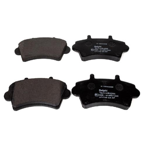 DELPHI Bremsbelagsatz, Scheibenbremse LP1746 + Bremsscheibe BG9692 Bild DELPHI Bremsbelagsatz, Scheibenbremse LP1746 + Bremsscheibe BG9692