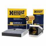 HENGST FILTER Filter, Innenraumluft E5967LC + Luftfilter E527L + Ölfilter E11H D204