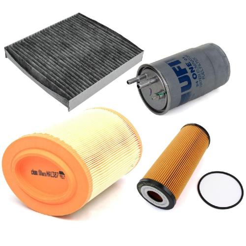 Filterset 4-tlg für ALFA ROMEO 159 Brera Spider (939_) 2.4 JTDM.200/210 PS Bild Filterset 4-tlg für ALFA ROMEO 159 Brera Spider (939_) 2.4 JTDM.200/210 PS