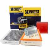 HERTH+BUSS JAKOPARTS Kraftstofffilter J1338038 HENGST FILTER Ölfilter H335W + Filter, Innenraumluft E2974LC01 + Luftfilter E1023L
