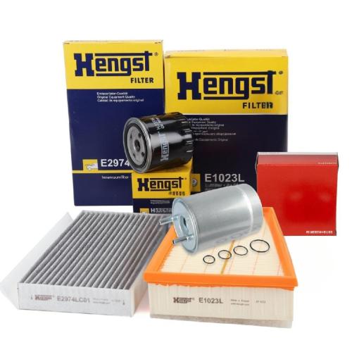 HERTH+BUSS JAKOPARTS Kraftstofffilter J1338038 HENGST FILTER Ölfilter H335W + Filter, Innenraumluft E2974LC01 + Luftfilter E1023L Bild HERTH+BUSS JAKOPARTS Kraftstofffilter J1338038 HENGST FILTER Ölfilter H335W + Filter, Innenraumluft E2974LC01 + Luftfilter E1023L