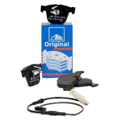 ATE Original Bremsbeläge + Sensor BMW 5er E60 535i-M5 535d 6er E63 630-650i 635d hinten Bild ATE Original Bremsbeläge + Sensor BMW 5er E60 535i-M5 535d 6er E63 630-650i 635d hinten