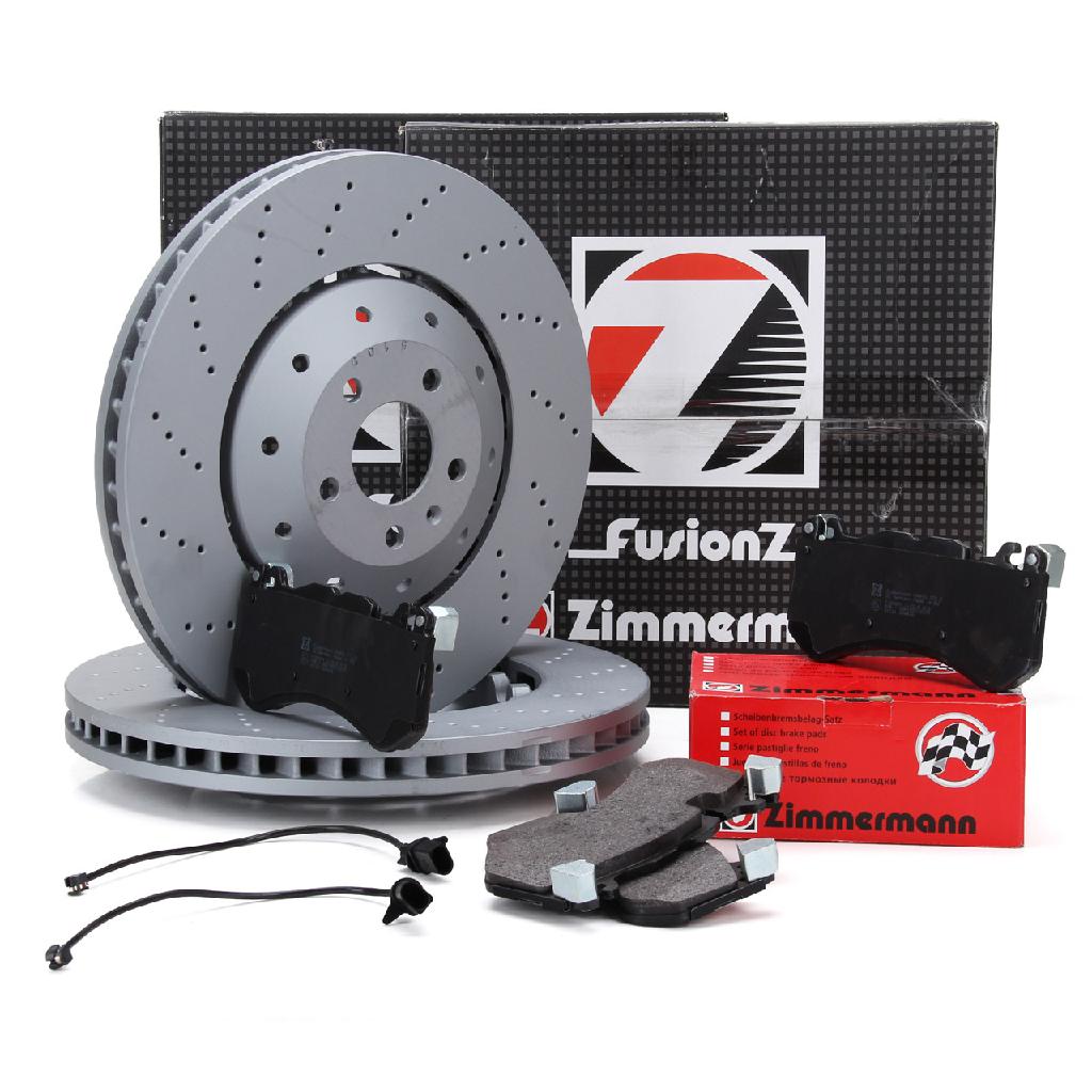 ZIMMERMANN Bremsbelagsatz, Scheibenbremse 24455.170.2 + Bremsscheibe 100.3369.70