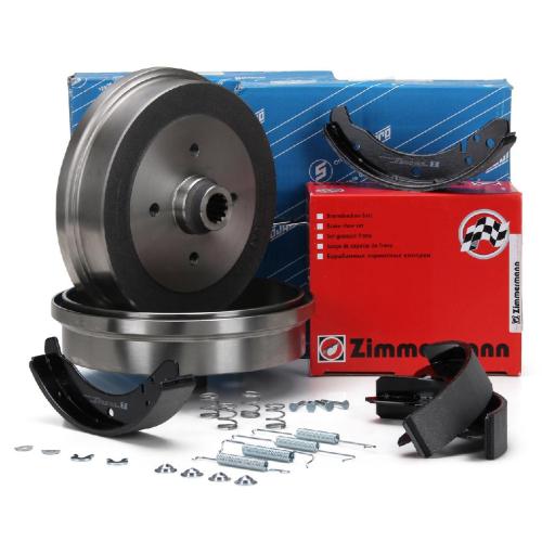 SEBRO Bremstrommeln + ZIMMERMANN Bremsbacken PORSCHE 924 2.0 125 PS hinten Bild SEBRO Bremstrommeln + ZIMMERMANN Bremsbacken PORSCHE 924 2.0 125 PS hinten