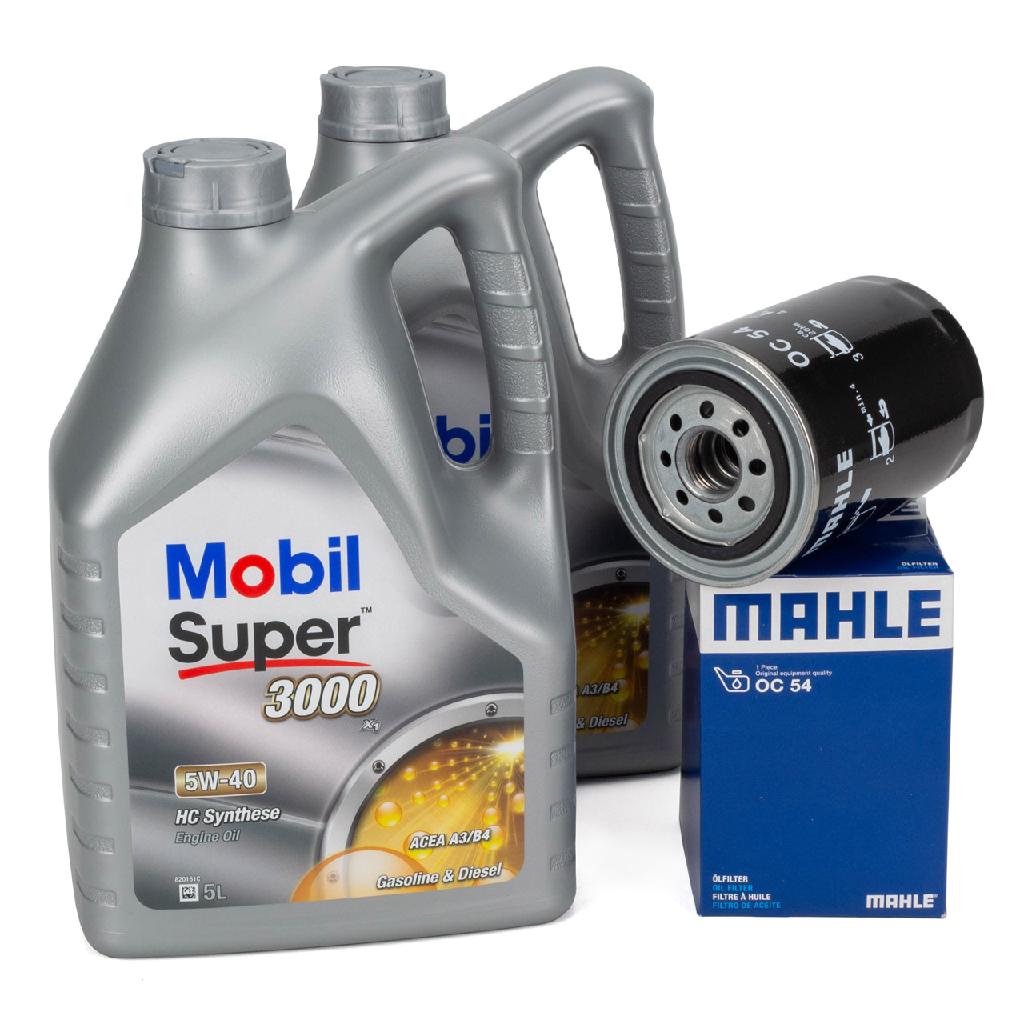 MOBIL Motoröl 150565 MAHLE Ölfilter OC 54