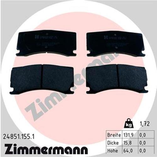 ZIMMERMANN Bremsscheibe 290.2265.52 + Bremsbelagsatz, Scheibenbremse 24851.155.1 FEBI BILSTEIN Warnkontakt, Bremsbelagverschleiß 48918 Bild ZIMMERMANN Bremsscheibe 290.2265.52 + Bremsbelagsatz, Scheibenbremse 24851.155.1 FEBI BILSTEIN Warnkontakt, Bremsbelagverschleiß 48918