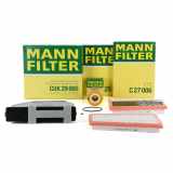 MANN Filterset 3-tlg MERCEDES C-Klasse W204 S204 GLK X204 320/350CDI 224 PS OM642