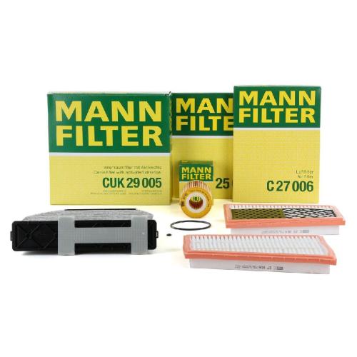 MANN Filterset 3-tlg MERCEDES C-Klasse W204 S204 GLK X204 320/350CDI 224 PS OM642 Bild MANN Filterset 3-tlg MERCEDES C-Klasse W204 S204 GLK X204 320/350CDI 224 PS OM642