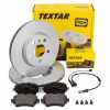 TEXTAR Bremsscheiben + Bel&auml;ge Sensor BMW 2er F45 F46 X2 F39 MINI F54 F60 bis 07.2019 vorne