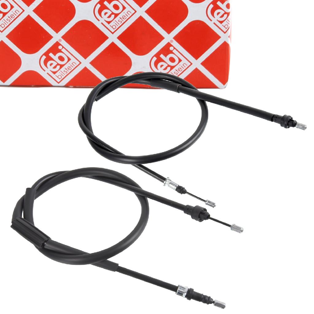 FEBI BILSTEIN Seilzug, Feststellbremse 109496 + Seilzug, Feststellbremse 109491