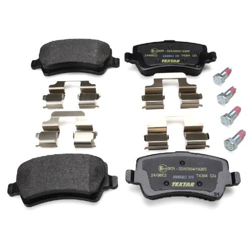 TEXTAR Bremsbelagsatz, Scheibenbremse 2449602 + Bremsscheibe 92159303 Bild TEXTAR Bremsbelagsatz, Scheibenbremse 2449602 + Bremsscheibe 92159303