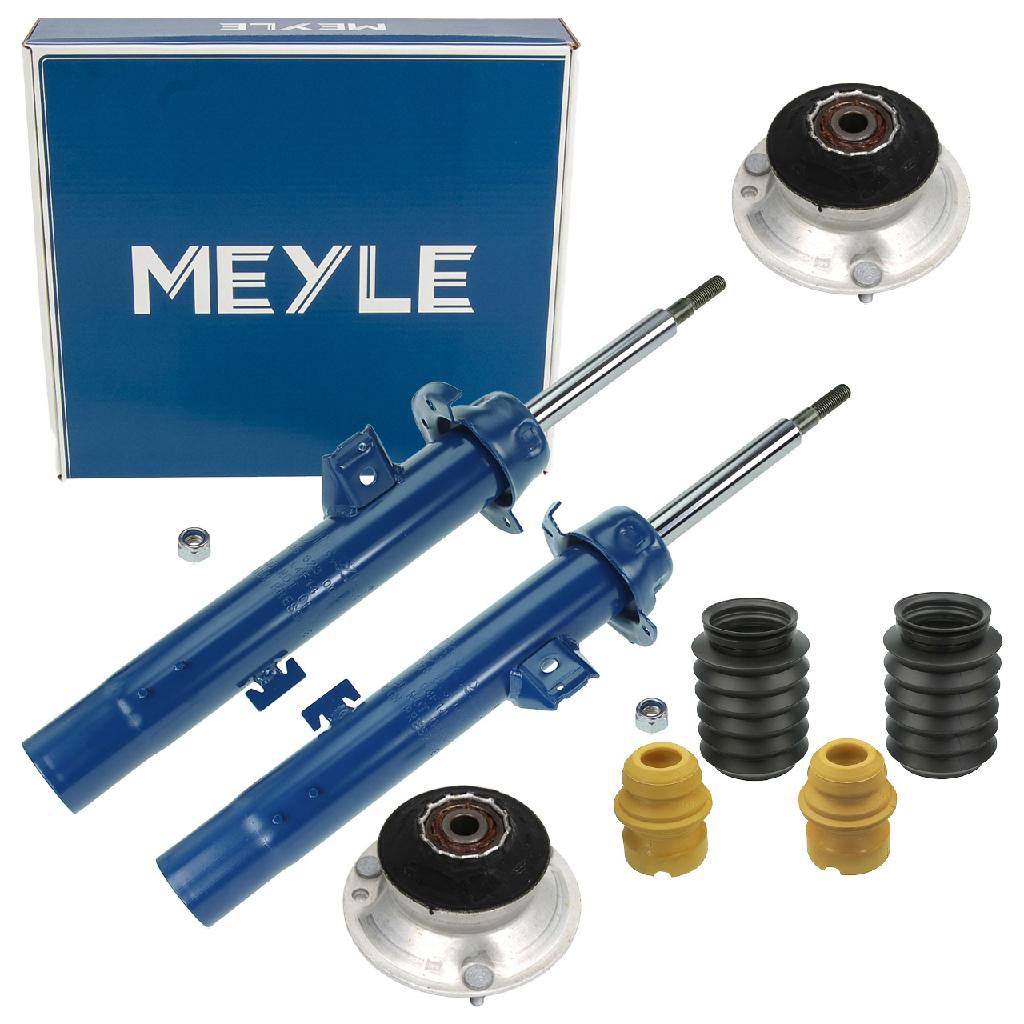 MEYLE Stoßdämpfer 326 623 0042 + Federbeinstützlager 300 313 3601 + Staubschutzsatz, Stoßdämpfer 314 640 0007 + Stoßdämpfer 326 623 0043