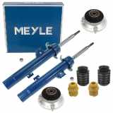 MEYLE Stoßdämpfer 326 623 0042 + Federbeinstützlager 300 313 3601 + Staubschutzsatz, Stoßdämpfer 314 640 0007 + Stoßdämpfer 326 623 0043