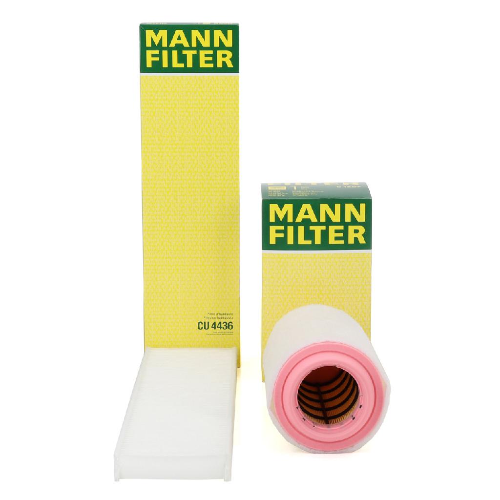 MANN-FILTER Filter, Innenraumluft CU 4436 + Luftfilter C 1287