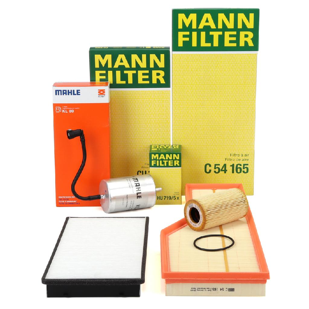 MANN Filterset Filterpaket 4-tlg PORSCHE 996 3.4/3.6 Carrera / S 301/320/345 PS