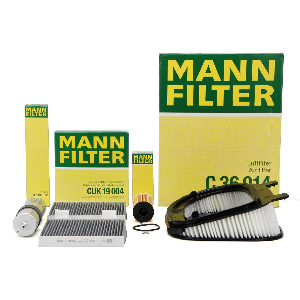 MANN Filterset 4-tlg BMW X3 F25 sDrive18d xDrive20d N47 xDrive30d bis 09.2011 N57