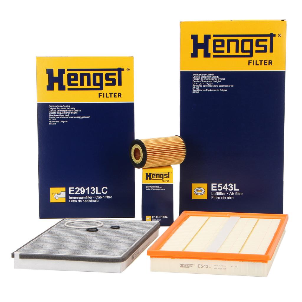HENGST FILTER Filter, Innenraumluft E2913LC + Luftfilter E543L + Ölfilter E11H D204
