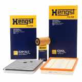 HENGST FILTER Filter, Innenraumluft E2913LC + Luftfilter E543L + Ölfilter E11H D204