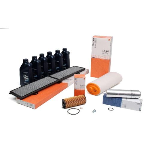 MAHLE Filterset 4-tlg + 6L ORIGINAL 5W30 Motoröl BMW 1er E81 E82 E87 E88 120d 163 PS N47 Bild MAHLE Filterset 4-tlg + 6L ORIGINAL 5W30 Motoröl BMW 1er E81 E82 E87 E88 120d 163 PS N47