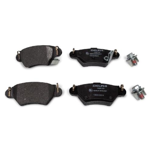 DELPHI Bremsbelagsatz, Scheibenbremse LP1553 + Bremsscheibe BG3403 Bild DELPHI Bremsbelagsatz, Scheibenbremse LP1553 + Bremsscheibe BG3403
