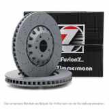ZIMMERMANN Bremsscheibe 460.4535.70 + Bremsscheibe 460.4534.70