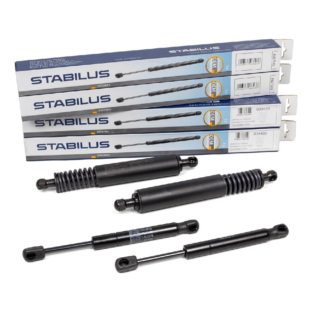 STABILUS Gasfeder, Heckscheibe 8927UQ + Gasfeder, Koffer-/Laderaum 034403