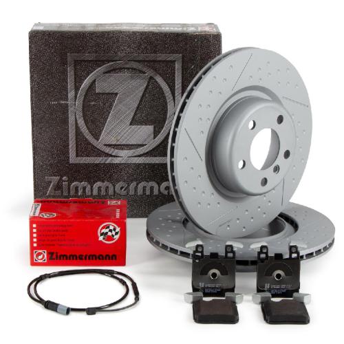 ZIMMERMANN Bremsscheiben + Beläge Sensor BMW F20/21 F30/31 F32/36 mit M-Performance hinten Bild ZIMMERMANN Bremsscheiben + Beläge Sensor BMW F20/21 F30/31 F32/36 mit M-Performance hinten