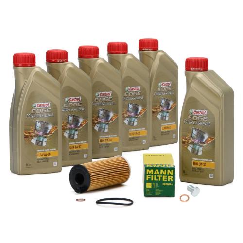 6 Liter CASTROL Edge Motoröl ÖL 5W30 M BMW Longlife-04 + MANN Ölfilter HU6004x Bild 6 Liter CASTROL Edge Motoröl ÖL 5W30 M BMW Longlife-04 + MANN Ölfilter HU6004x