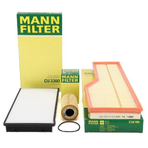 MANN Filterset Filterpaket 3-tlg PORSCHE 996 997 3.4/3.6/3.8 Carrera / S 301-381 PS Bild MANN Filterset Filterpaket 3-tlg PORSCHE 996 997 3.4/3.6/3.8 Carrera / S 301-381 PS