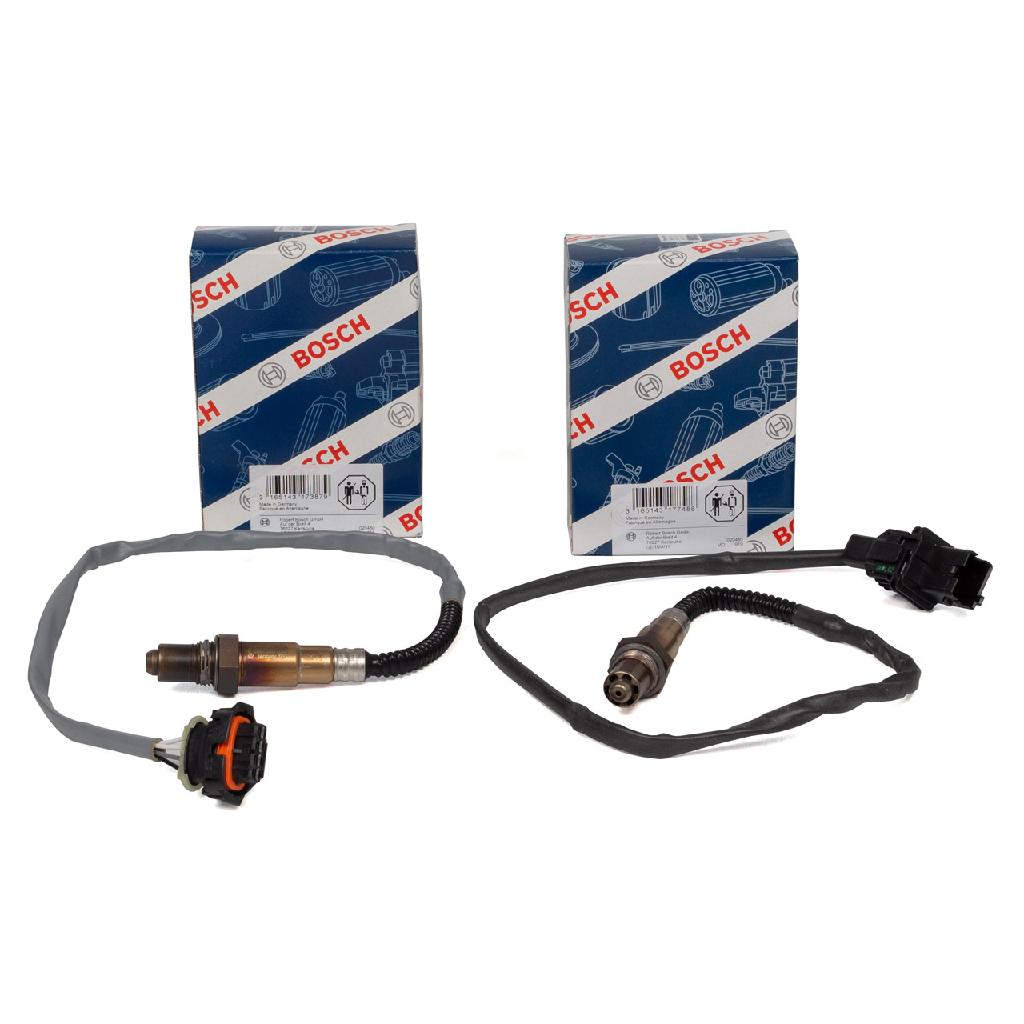 BOSCH Lambdasonde 0 258 006 205 + Lambdasonde 0 258 007 071