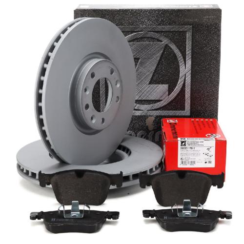 ZIMMERMANN Bremsbelagsatz, Scheibenbremse 25833.170.1 + Bremsscheibe 440.3128.20 Bild ZIMMERMANN Bremsbelagsatz, Scheibenbremse 25833.170.1 + Bremsscheibe 440.3128.20