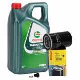 5L CASTROL MAGNATEC 10W-40 Motoröl + BOSCH Ölfilter VW Golf 1 2 3 Passat Polo 86 T4 Vento