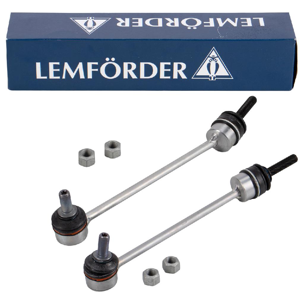 LEMFÖRDER Stange/Strebe, Stabilisator 29734 01 + Stange/Strebe, Stabilisator 29737 01